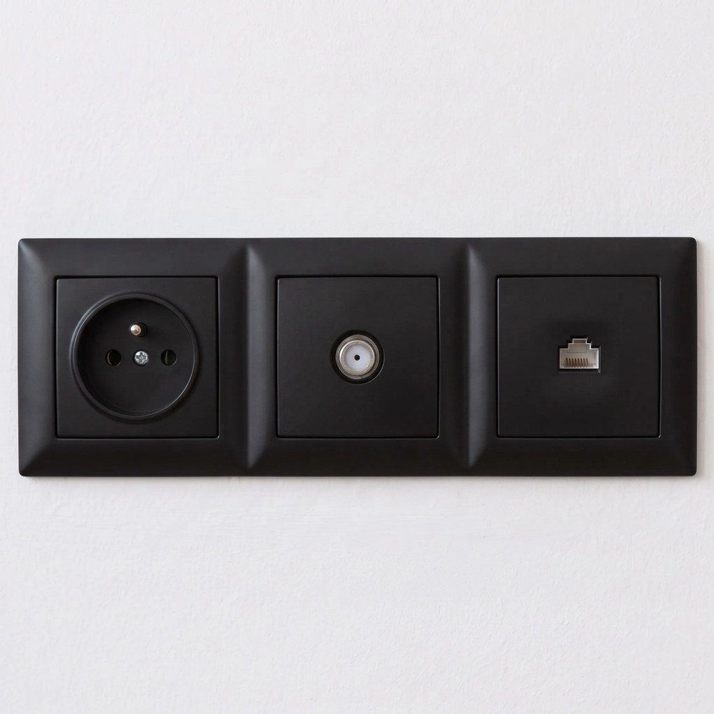 Розетка RJ45 с Рамка OSTE JNH010-S BLACK