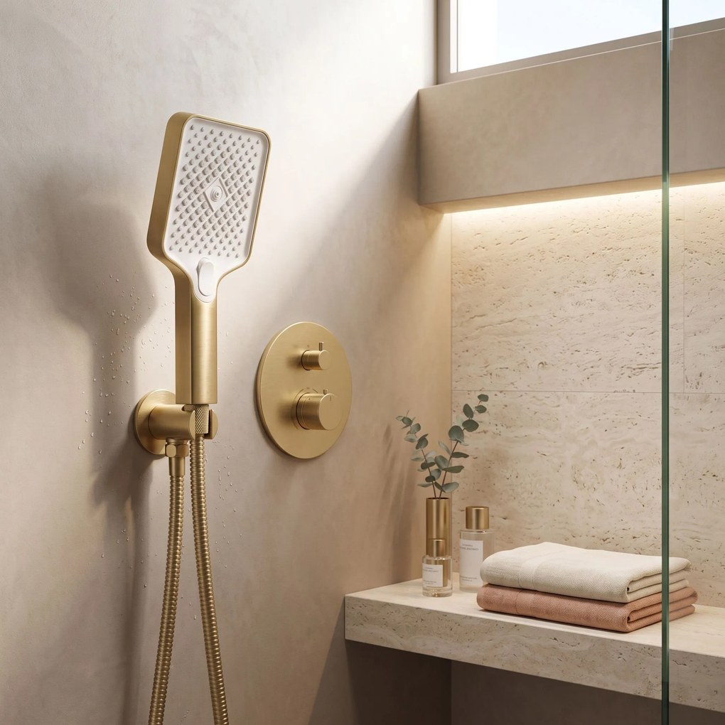 Душ слушалка Rea JS-031 BRUSH GOLD
