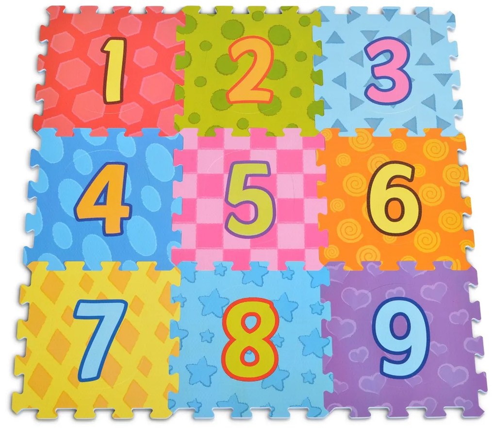 Moni toys  -  Мек пъзел с принт Number 3020