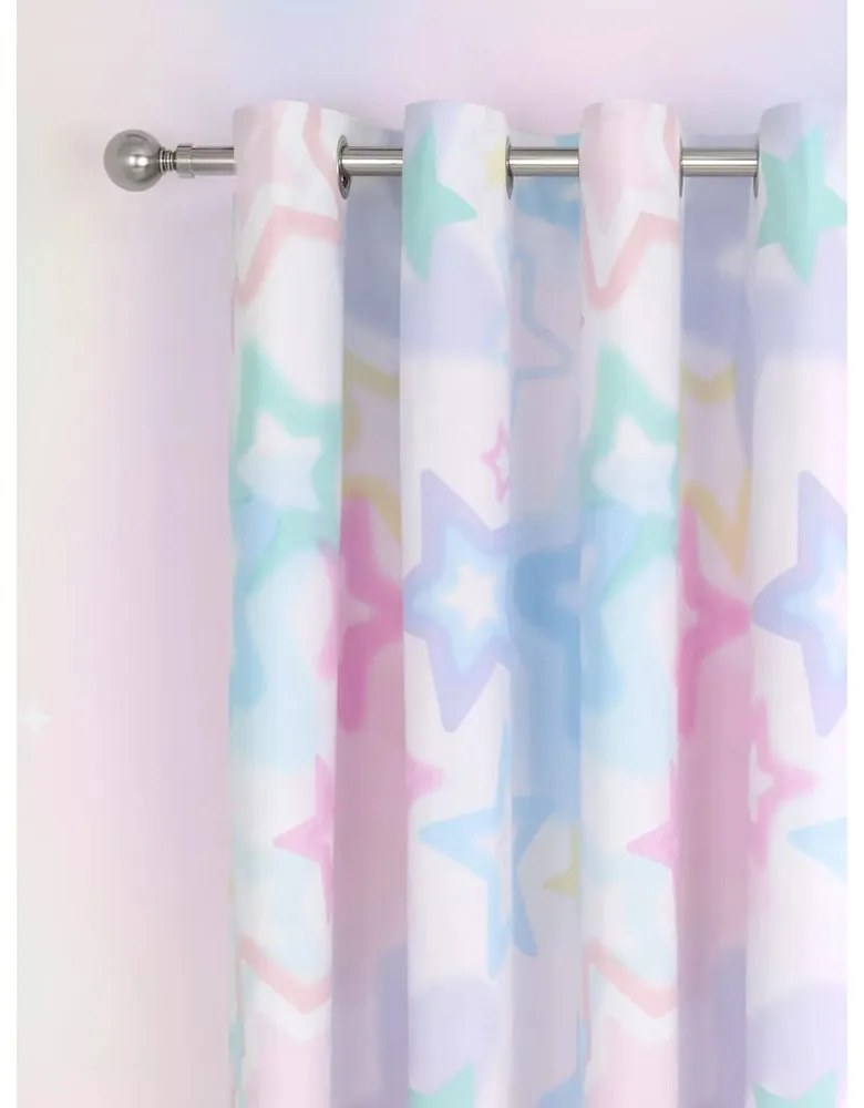 Детска завеса 2 бр. 168x183 cm Ombre Stars – Catherine Lansfield