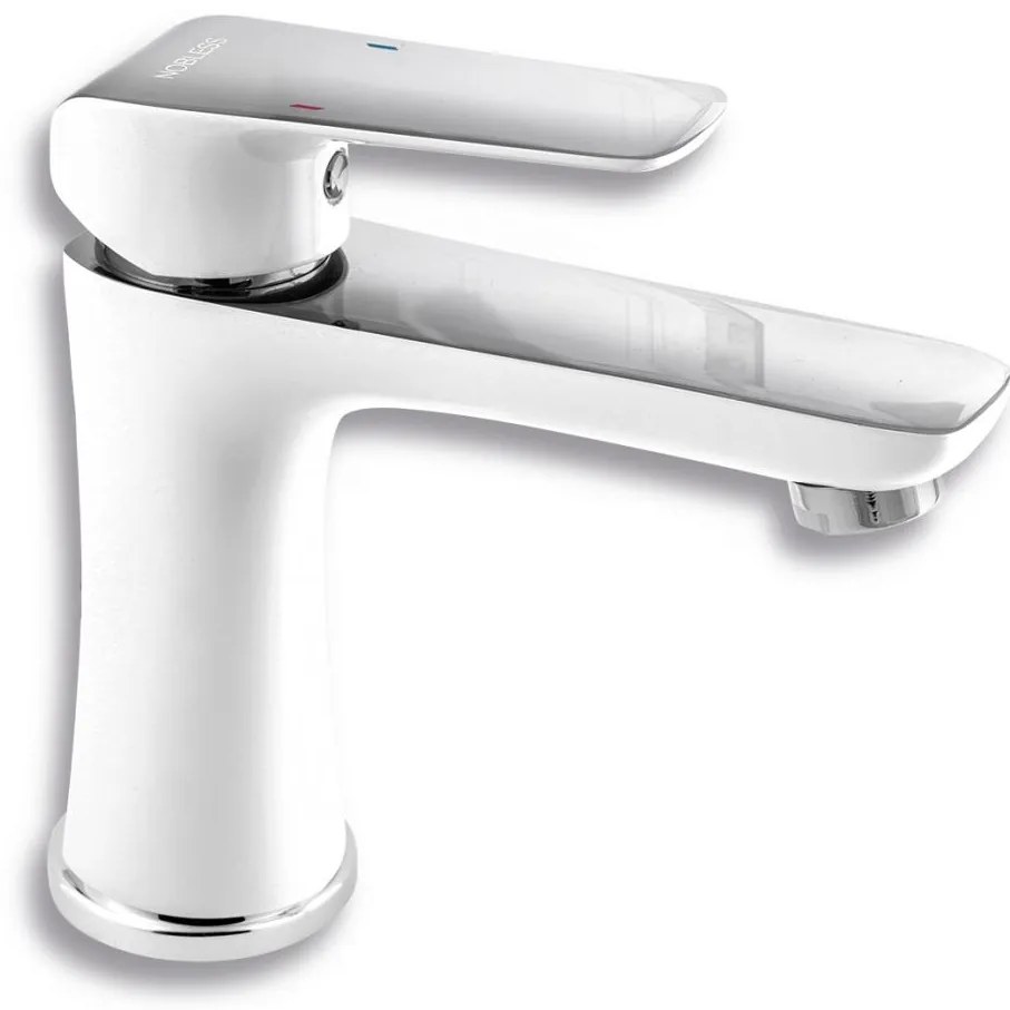 Novaservis - Смесител за умивалник NOBLESS TINA бял