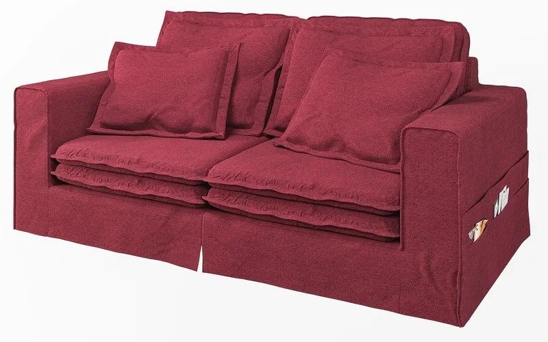 Червен диван 196 cm Nora – Ropez