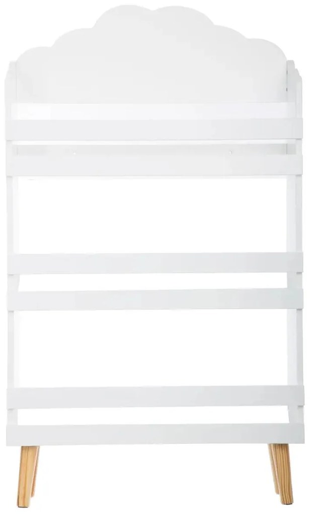 Детска библиотека atmosphera Cloud, MDF - Бял