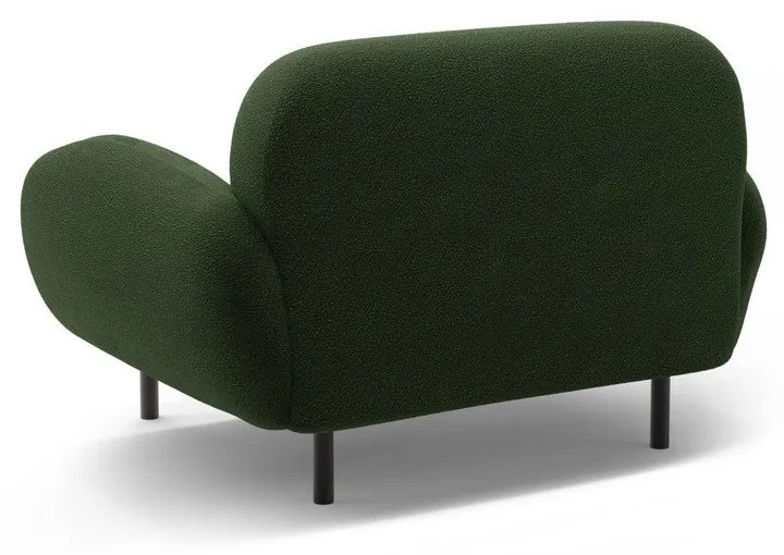 Зелено кресло от букле Poppy – Micadoni