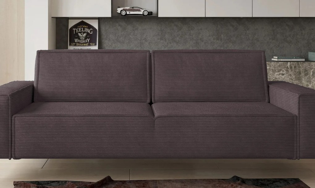 Диван Мартин двуместен-Кафяв