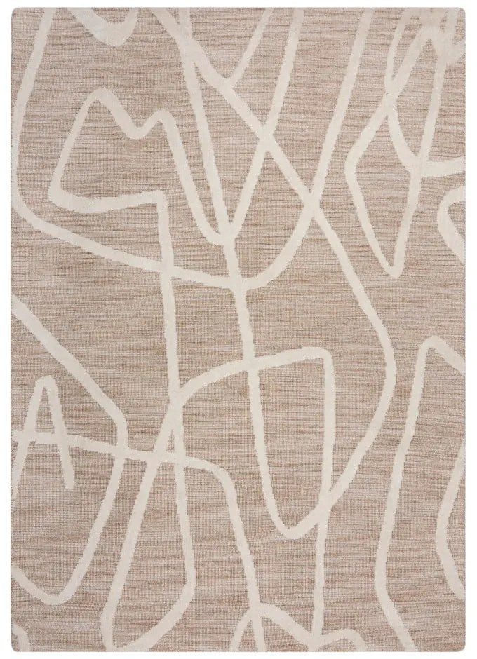 Бежов килим 120x170 cm Micah – Flair Rugs