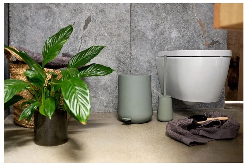 Зелена каменна четка за тоалетна Nova One - Zone