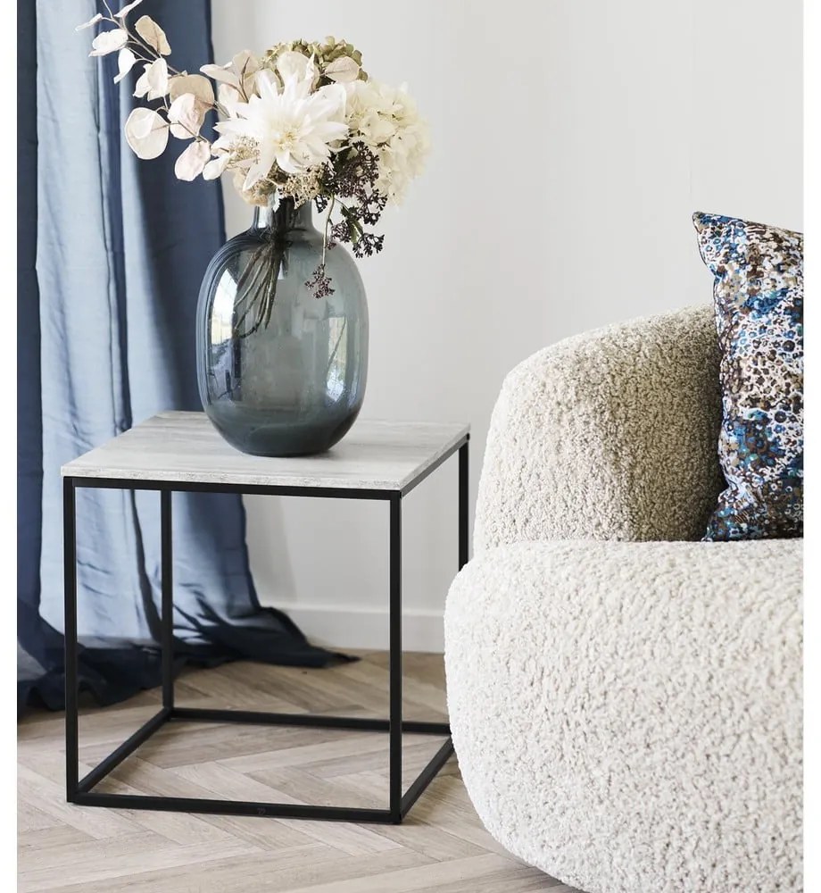 Странична масичка от декор от камък 45x45 cm Vita – House Nordic