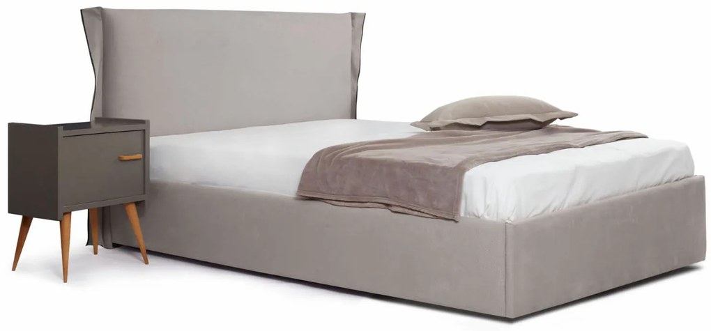 Тапицирано легло Paris-Gkri Anoixto-150 x 200-Με μηχανισμό ανύψωσης