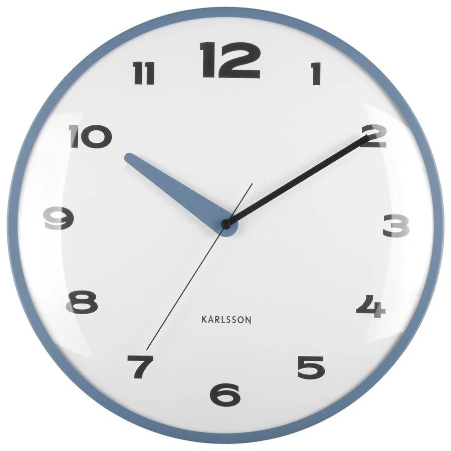 Стенен часовник ø 40 cm Brisk Dome – Karlsson