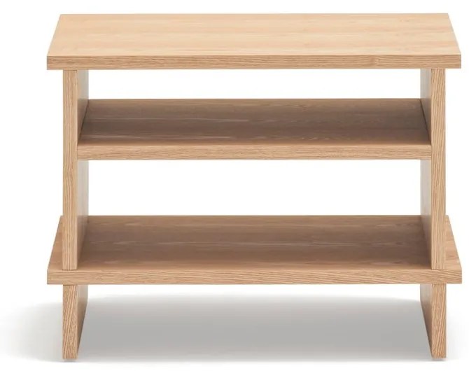 Нощно шкафче от декор от дъб в естествен цвят Inari – Teulat