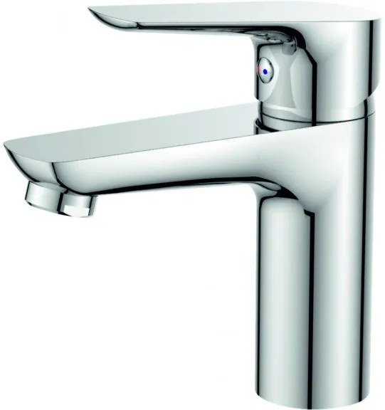 Стоящ смесител за умивалник ICF 1005007 ЕММА, месинг, хром, 14.9x14.3см