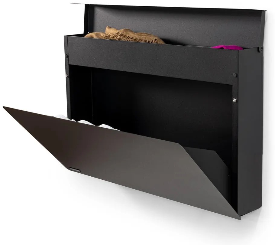 Черна метална накланяща се/висяща стойка за обувки Luigi – Spinder Design