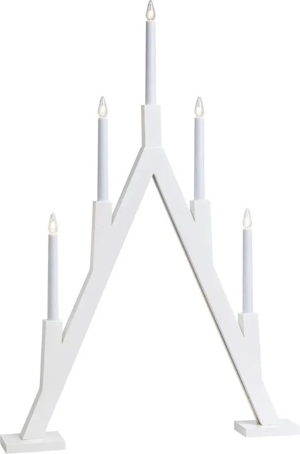 Бяла светлинна декорация с коледен мотив Bjurfors - Markslöjd