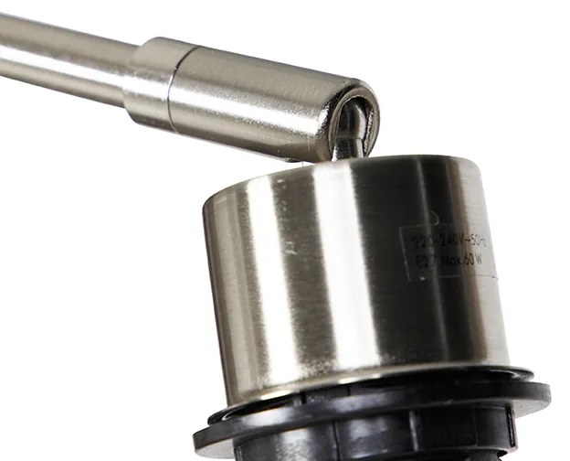 Модерна подова лампа стомана регулируема - Editor