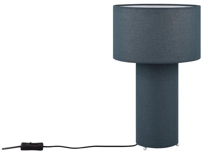 Тъмносиня настолна лампа (височина 40 cm) Bale - Trio