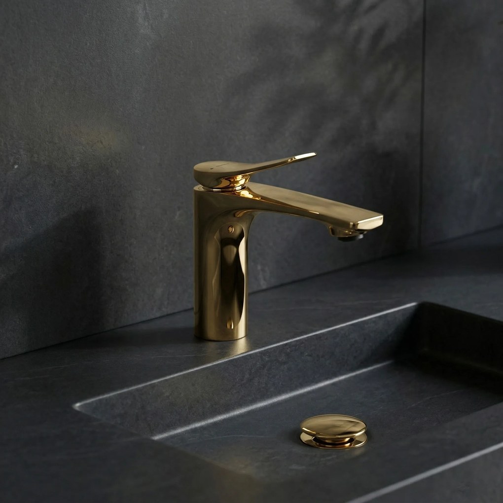 Смесител за мивка PREMIUM REA Vision Gold Low