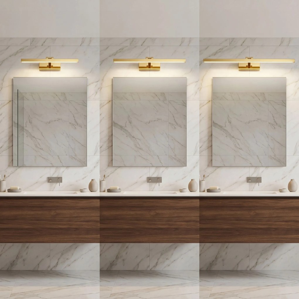 LED аплик за баня APP1860-1W 40cm GOLD