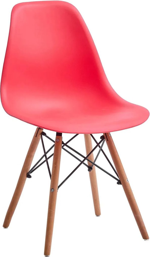 Кухненски стол Fiore KD-червен