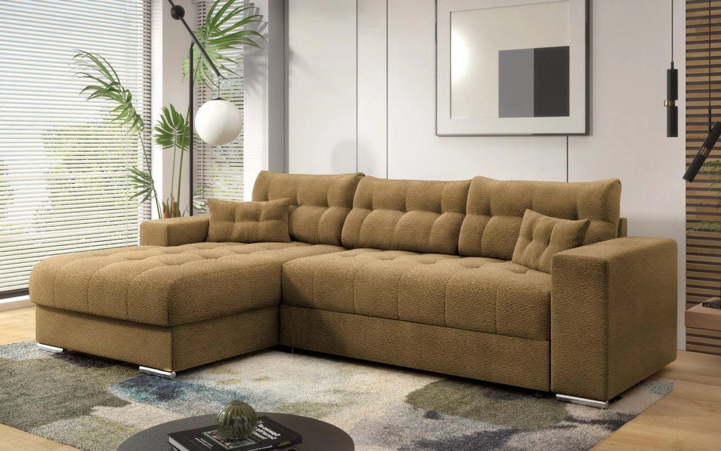 Разтегателен ъглов диван Сандер