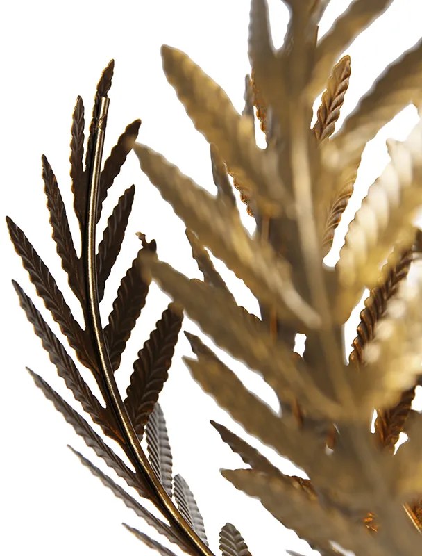 Винтидж подова лампа златиста - Botanica Simplo