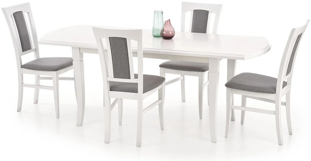 Трапезен комплект маса FRYDERYK 160/240 + 4 стола CITRONE