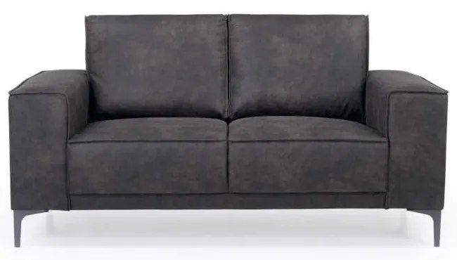 Тъмносив диван от изкуствена кожа 164 см Copenhagen - Scandic