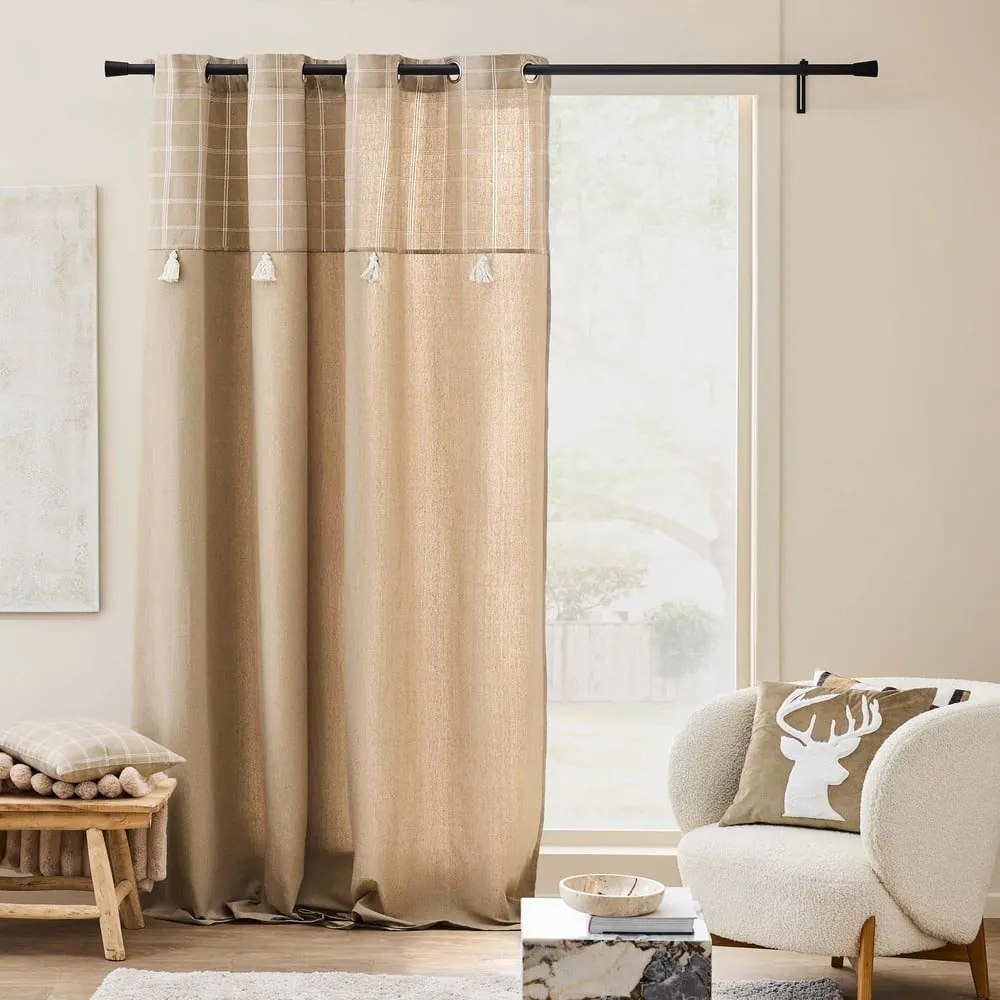 Декоративна възглавница със смес от памук 45x45 cm Everest – douceur d'intérieur