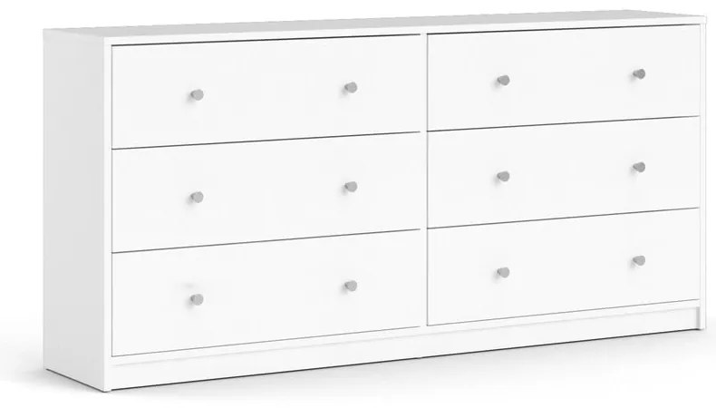 Бял скрин , 143 x 68 cm May - Tvilum