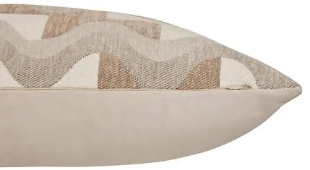 Декоративна възглавница atmosphera Jacquard Chenille, 38x58 cm - Бежов