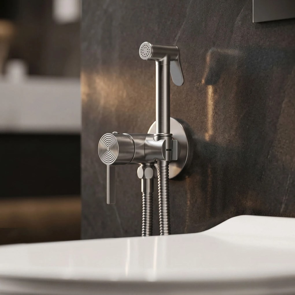 Смесител за биде Rea Foster Brush Nickel