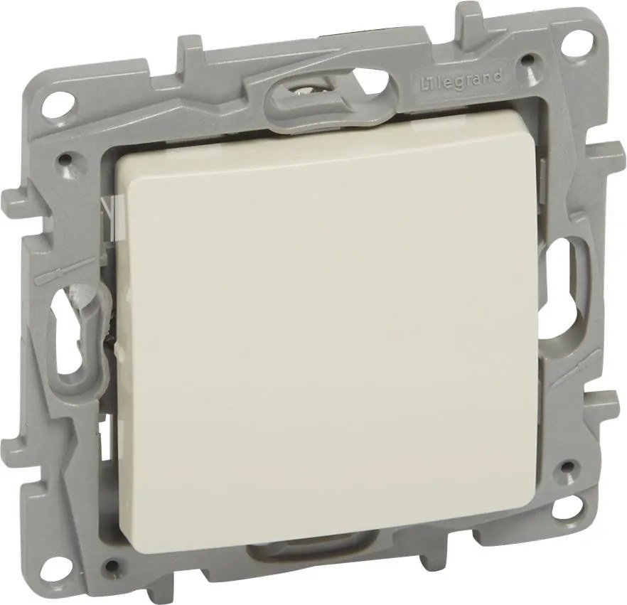 Legrand Кръстат ключ цвят крем Niloe  - 764604
