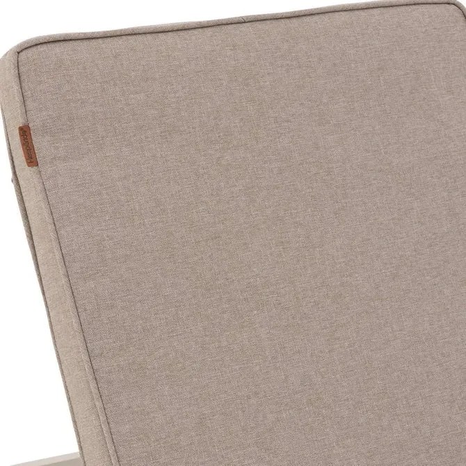 Единичен алуминиев шезлонг Hesperide Evasion, Цвят Глина