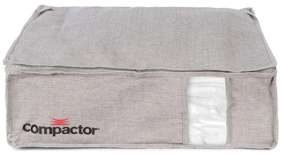 Сива компресионна кутия за съхранение , 145 л Oxford - Compactor