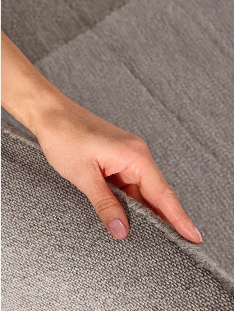 Бежов ръчно изработен вълнен кръгъл килим ø 160 cm Hackney Clarissa – Ted Baker