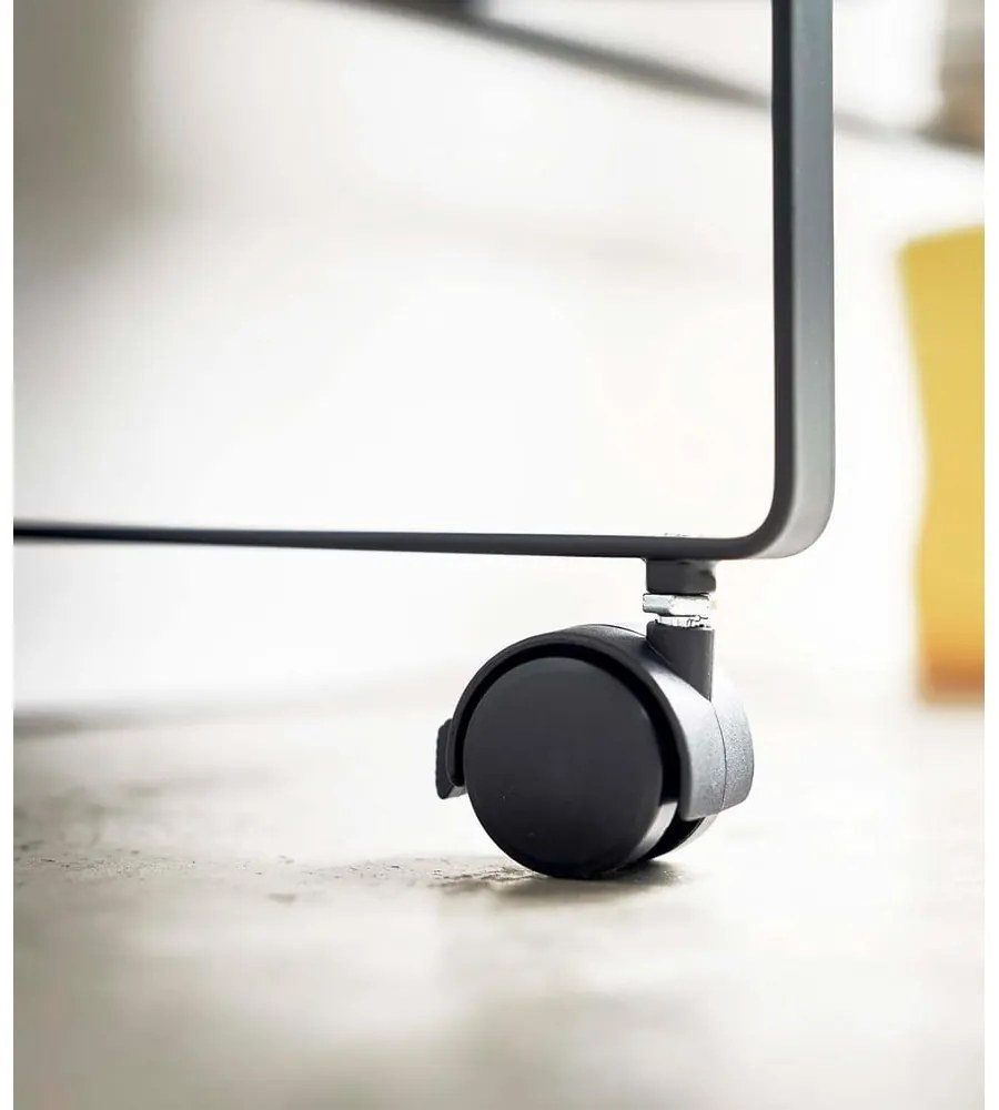 Черна метална стойка за детски обувки 74,5x74,5x22 cm Tower – YAMAZAKI