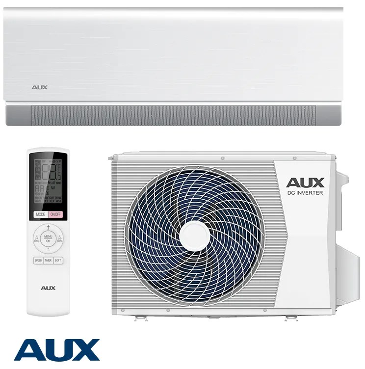 Инверторен климатик AUX C Comfort ASW-H24F4A4/CAR3DI-C8, 24000 BTU, 41 м2, А+++, Wi-Fi, R-32, Бял