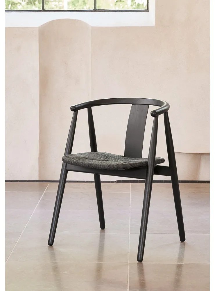 Черен трапезен стол Relate – Unique Furniture