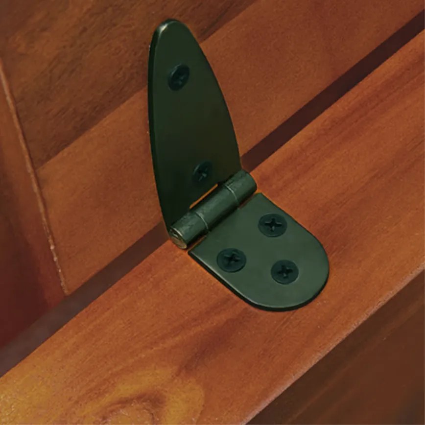 Дървен сандък от акация 85 × 44 × 48 cm