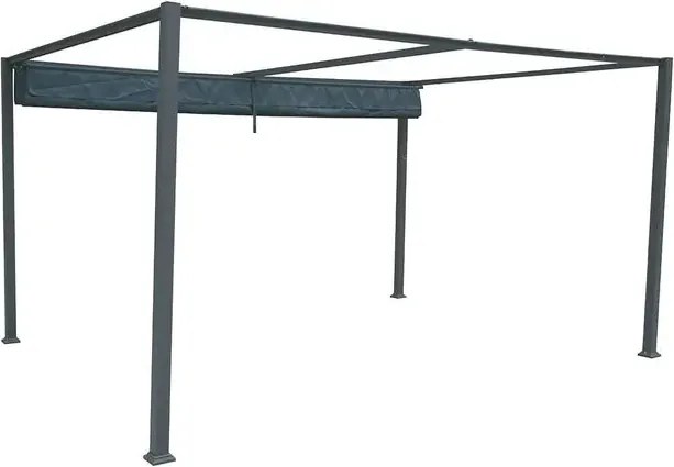 Покрив за беседка Hesperide Palmeira, Цвят Шисти, 3x4 m