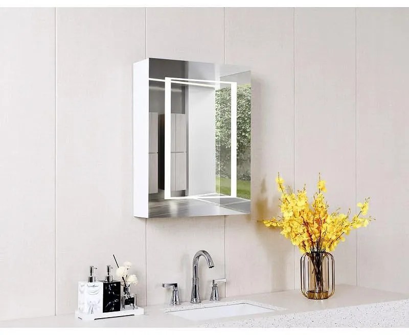 Огледален шкаф ICMC 5015/65-2 LED, 65x15x50см