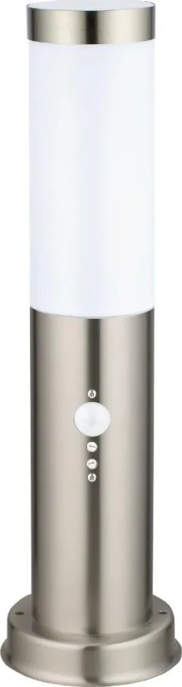 Brilagi - Външна лампа със сензор 1xE27/15W/230V 40 cm IP44 матов хром