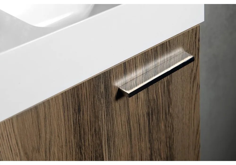 Стенен шкаф без мивка от декор от дъб в естествен цвят 30x53 cm Latus Xi – Sapho