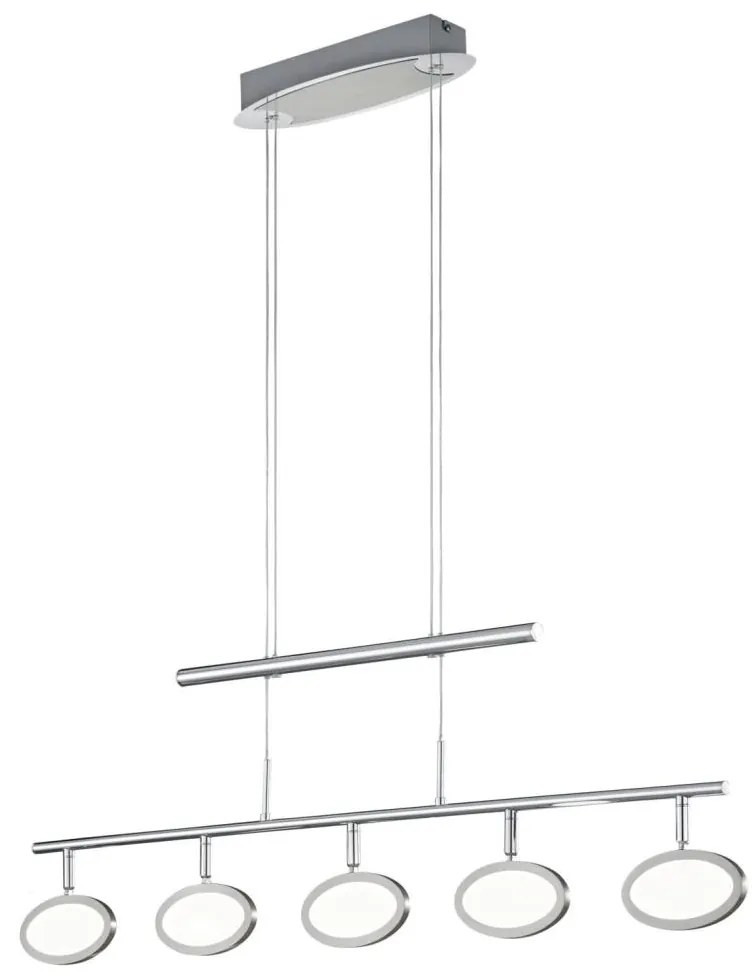 Trio - LED Пендел DUELLANT 5xLED/4,3W/230V