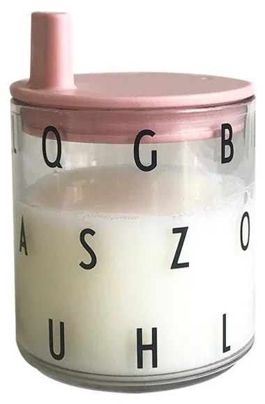 Розова бебешка чаша Grow With Your Cup Grow with Your Cup - Design Letters