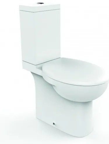 Моноблок ICC 6685W, седалка и капак, порцелан, бял, 85.3x66x36.3см