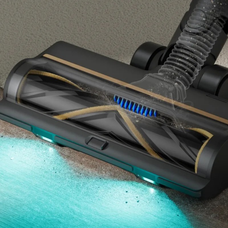 Безкабелна прахосмукачка Dreame Z30 AquaCycle VZV77B, 855W, 310AW, 150000 об/мин, 3 степени, 0.32/0.4/0.6 л, 90 мин, HEPA H14, LED, Безчетков мотор, Черен