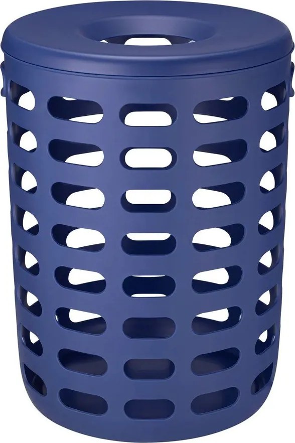Син пластмасов кош за пране Korie – Blomus