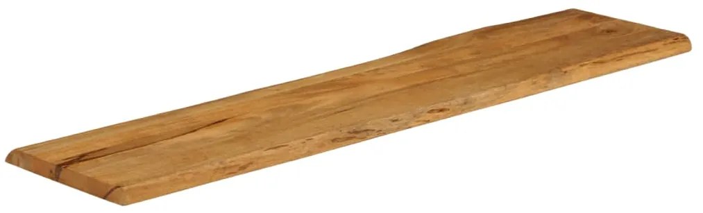 370760 vidaXL Плот за маса, 160x40x2,5 см, жив ръб, масивно дърво манго