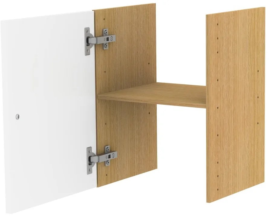 Бял компонент с врата 33x43 cm Z Cube - Tenzo